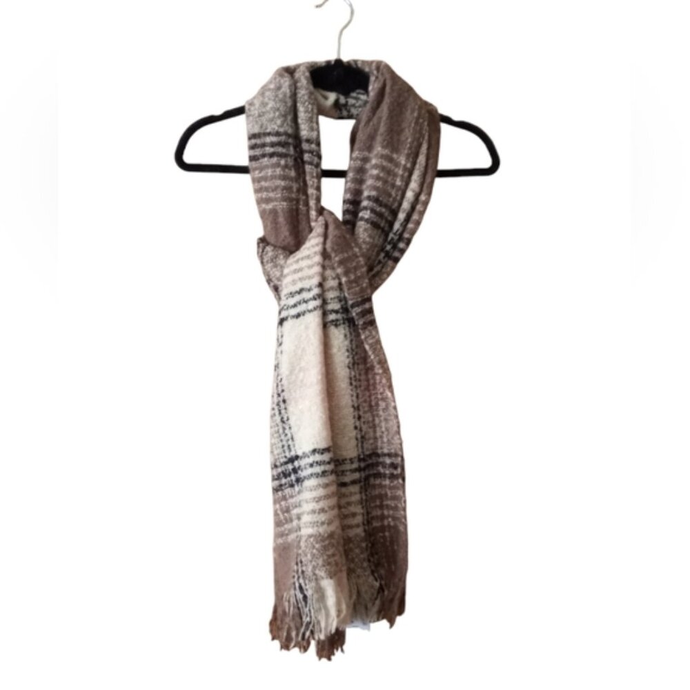 3 for $25 Item ~ NWT dressbarn Brown Multi Scarf Shawl Wrap